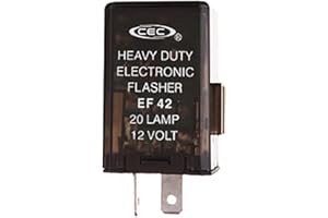 CEC Industries EF-42BP Heavy-duty Electronic Truck Flasher 20 Lamp