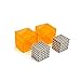 Lamdico Fidget Toy, Rollable Cube, Buildable Sculpture Toy with Portable Carrying Case for Stress Relief