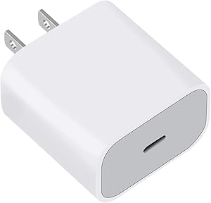 iPhone Fast Charger, KTHall 20W USB C Charger Adapter, Durable Compact PD Charger for iPhone 12/12 Pro/12 ProMax, 11/11 Pro/ 11 ProMax/XR/XS/X, Galaxy S20, Note 20, Note 20 Ultra and More