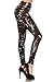 Leggings Depot High Waisted Floral & Space Print Leggings for Women-Full Length-R580, Vine Charm, One Size