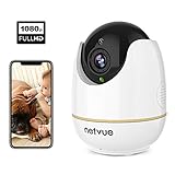 Pet Camera, 1080P Pet Monitor(2019 Newest) - Wireless Home Camera with Motion Detection, Cloud Storage 24s Smart-Clip, Two Way Audio, Night Vision IP Camera, Home Security Camera Alexa Compatible 