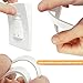 ENERLITES Screwless Decorator Wall Plates Child Safe Outlet Covers, Size 1-Gang 4.68