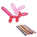Maylai 100 Pack of Balloon Animal Kit Twisting Balloons with Pump 260 Latex Long Balloons for Christmas Party Decoration