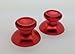 E-MODS GAMING® New Xbox One Controller Metal Red analogue Thumbsticks thumb stick w/ Free Chrome Red ABXY+Guide buttons