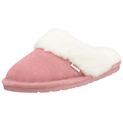 Tamarac by Slippers International Women s Fluff  Slipper,Pink,8 M