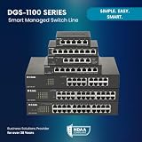 D-Link DGS-1100-24PV2 24-Port PoE Smart Managed Switch 12 PoE 100W view 11