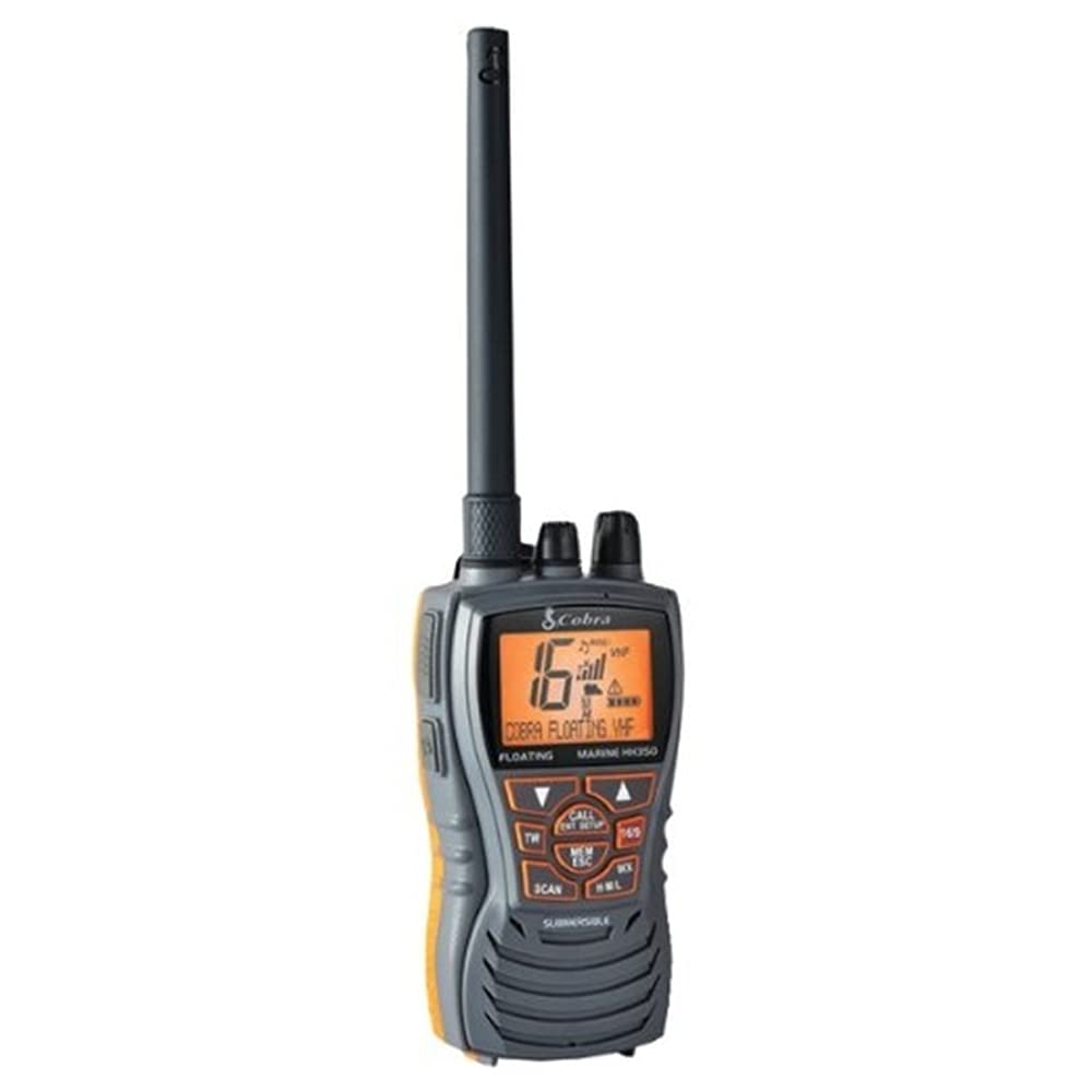 COBRA Unisex Adult NE-098 MRHH 350 FLT EU-VHF PORTATIL, Naranja, Standard