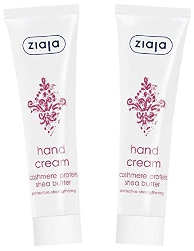 Ziaja Hand Cream Cashmere and Shea Butter 2 x 100 ml Twin Pack