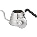Brulux 1-Litre Stainless Steel Pour Over Coffee Kettle with Built In Thermometer and Gooseneck Spout