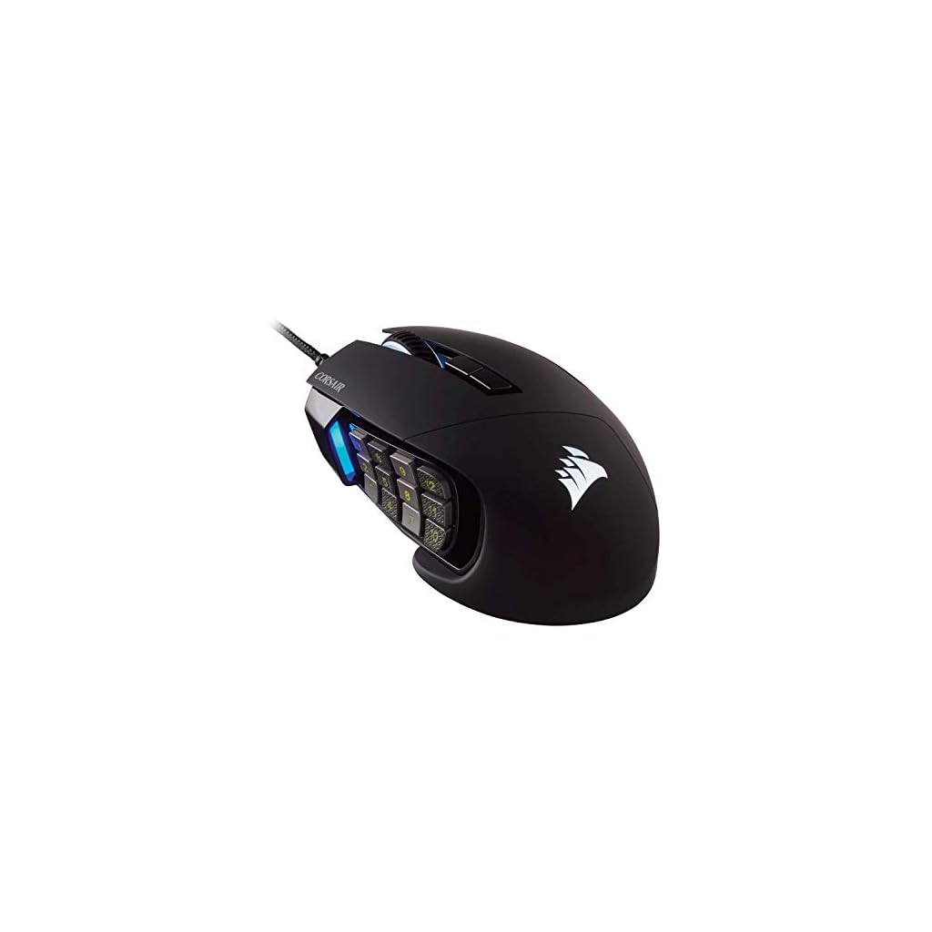 Corsair Scimitar Pro RGB MMO Gaming Mouse 16,000 DPI Optical Sensor