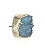 INPINK Fashion Jewelry Faux Geode Stud Earrings