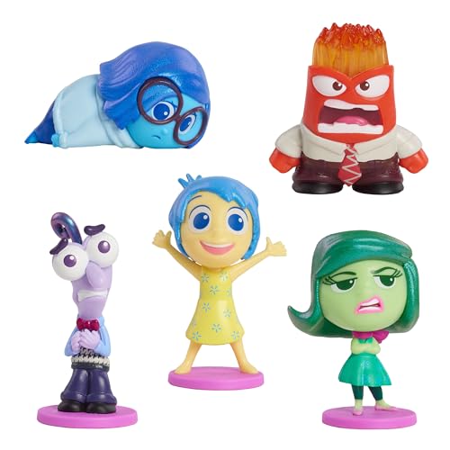 Juegos de Figuras de Todos los Sentimientos de Inside out 2 (del revés 2) de Disney y Pixar