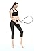 YIANNA Womens Sports Bra High Impact Cross Back Padded Wireless Workout Activewear Running Yoga Bra