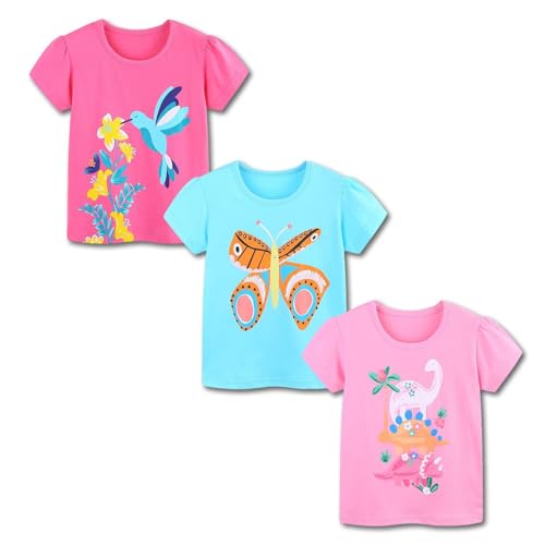 Girls Short Sleeve Graphic Tshirts
