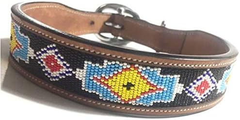 large bead dog collar