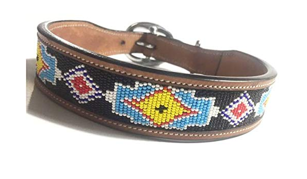 large bead dog collar