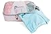 Travel PACKING CUBES Large Set 6 pcs Organizers with Versatile Pouch Laundry Bag Eco