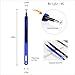 CADA Stylus pens for Touch Screens,Pencil for iPad,iPhone Stylus Pen Drawing on Graphics Tablet,Touch Pen for All Capacitive Touch Screens Cell Phones,Tablet Blue