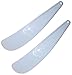 Chef Craft Set of 2 Viennese Spatula for Spreading, Smoothing, Lifting, Folding, Scraping, Silver