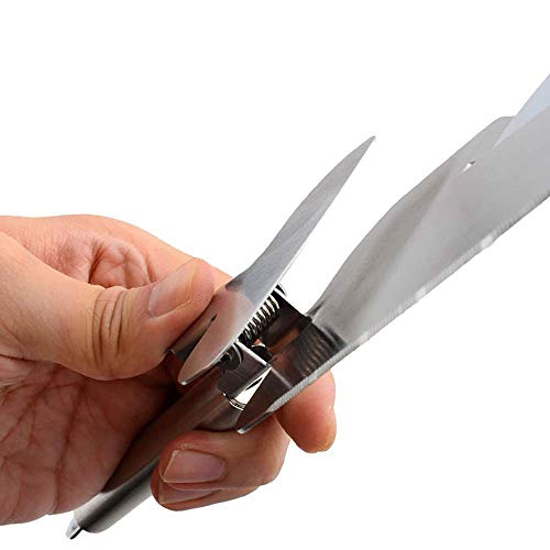Qiajie RVS 4 in 1 Pizza Cutter Draagbare Pizza Cake Roller Schop Slicer voor Thuis Keuken - Afbeelding 4