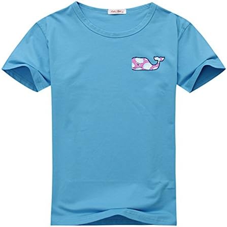 Vineyard Vines whale Classic Logo For 2016 Printed Short Sleeve women's T shirt