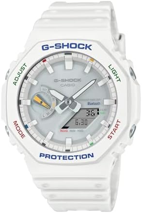 Amazon.com: G-Shock GA2100-7A White One Size : Clothing, Shoes