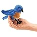 Folkmanis Mini Bluebird Finger Puppet