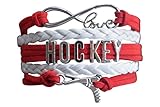 Hockey Charm Bracelet, Hockey Jewelry- Girls Hockey Bracelet- Perfect for Hockey Players