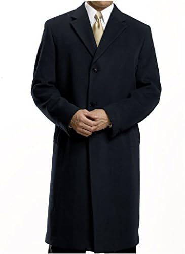 Adam BakerMen's Single Breasted Luxury Wool Full Length Topcoat - Available in Colors
