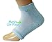 KidSole RX Gel Sports Sock for Kids with heel sensitivity from Severs Disease, Plantar Fasciitis. US Kid's Sizes 2-7 (Blue)