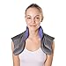 MK Dr Recommended (Bonus Eye mask) Lavender & Grey Microwavable Heating Pad for Neck and Shoulders, Lavender Neck Wrap Microwavable, Lavender Heating Pad Microwavable, Neck Wrap, Anxiety Relief