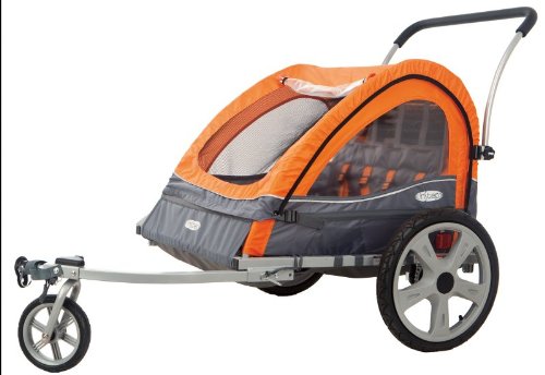 instep double bike trailer