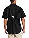 Columbia Men's PFG Bonehead Short Sleeve Shirt - Tall ,Black, 3XT