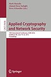 Image de Applied Cryptography and Network Security: 14th International Conference, ACNS 2016, Guildford, UK, June 19-22, 2016. Proceedings (Lecture Notes in Co