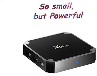 Android 7.1.2 X96 Mini TV Box 2.4G Wifi 4K HD Support VP9 Decoding(1GB Ddr3 + 8GB EMMC) X96 mini