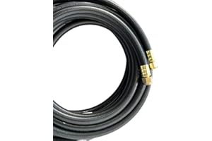 South Bend Components 1/2" ID Propane/Natural Gas/Air Hose with two 1/2"Female Flare Fittings, Suitable for RV systems and more (5 feet long)