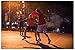 Glow in The Dark Basketball Net Hoop Pair - LED Lighted Smart Basketball Goal with Glowing Hoop Net - Nightime Light Up Glow Hoop Outdoor - Heavy Duty Basketball Air Pump Included