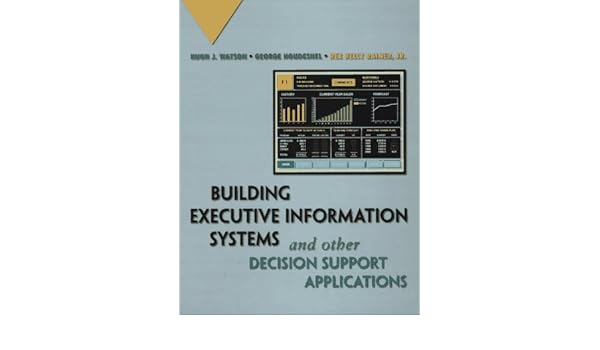 Amazoncom Building Executive Information Systems And Other - 