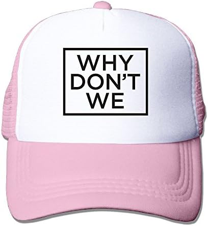 BGSSSLN Unisex Why Don't We Adjustable Mesh Cap Trucker Hat