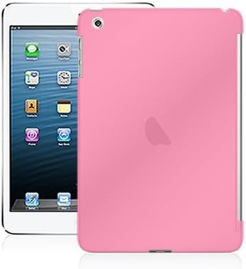 KAYSCASE Slim Hard Shell Smart Cover Compatible Back Cover Case for Apple iPad Mini/iPad Mini 2 (Pink)