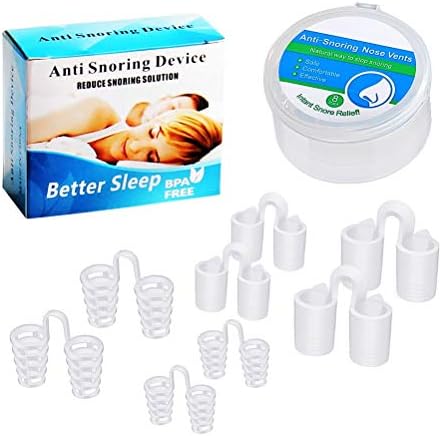 Csean Snoring Solution Anti Snoring Devices Stop Snoring Solution Original Nose Vents Stop Snoring Aids Nose Nasal Dilator Snore Stopper Easy Breathing