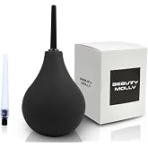Anal Douche Beauty Molly Superior Materials Douche for Women Men enemas Bulbs, 7 Ounce