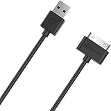 iPhone 4 4s Charger : Stalion Stable 30-Pin USB Sync Cable & Charging Dock Cord [Apple MFi Certified](Black)(3.3 Feet/1 Meter) for iPhone 2G/3G/3GS/4/4S: Pad 1st/2nd/3rd Gen: iPod Touch 1st /2nd/3rd/4th Gen: iPod Nano 4th/5th/6th Generation