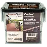 TimberTech Collated Cortex Hidden Plug Fasteners &ndash; Dark Cocoa (100 ln/ft)