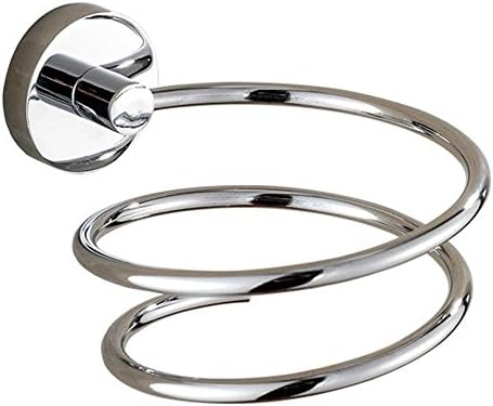 Pano 304 Stainless Steel Hair Dryer Holder Wall Mounted Organizer Hanging Rack for Bathroom