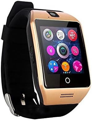 Smart Watch Phone Wireless Bluetooth Sweatproof Smartwatch with Camera Sleep Monitor Fitness Wrist watch for Android Samsung Galaxy S5 S6 S7 HTC Sony LG G3 G4 G5 Edge S8 Google Pixel Huawei (gold)