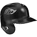 Rawlings Coolflo Single Flap Batting Helmet for Left Handed Batter, Black, Large