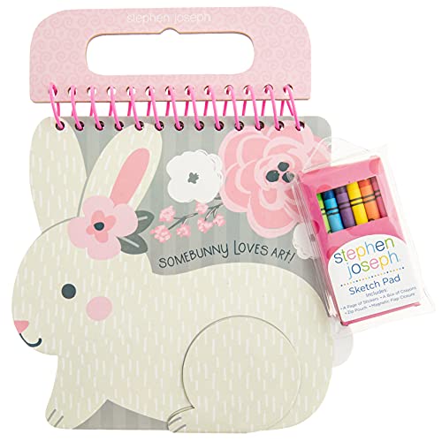 Stephen Joseph, Shaped Sketch Pad, Bunny