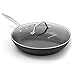 Non Stick Skillet Frying Pan: Premium 12 Inch Aluminum Fry Pans with Glass Lid & Stainless Steel Handle - Non-Stick Saute Surface Great for Egg or Omelette Cooking - Dishwasher & Oven Safe