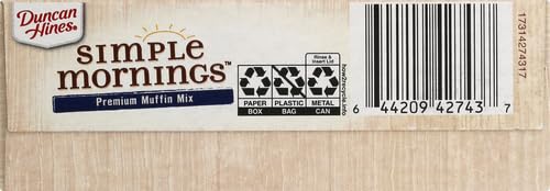 DUNCAN SIMPLE MORNINGS MUFFIN MIX 20.5OZ (PACK OF 12)